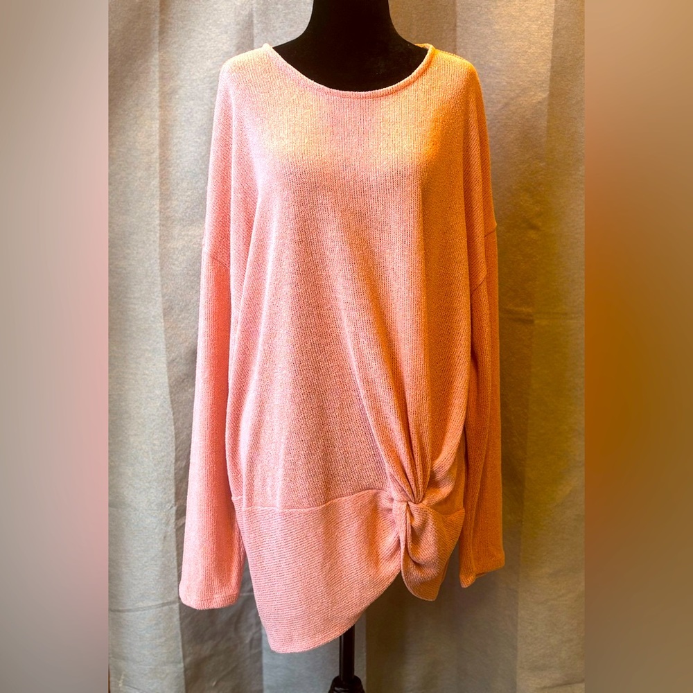 Addition Elle Bottom Knot Knit Top